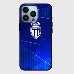 Чехол для iPhone 13 Pro Monaco blue poly, цвет: 3D-черный