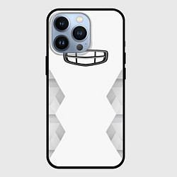 Чехол для iPhone 13 Pro Geely white poly, цвет: 3D-черный