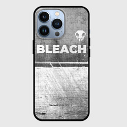 Чехол для iPhone 13 Pro Bleach - grey gradient посередине, цвет: 3D-черный