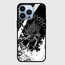 Чехол для iPhone 13 Pro Samurai соты краски, цвет: 3D-черный