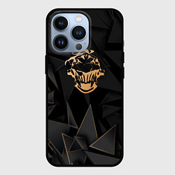 Чехол для iPhone 13 Pro Goblin Slayer golden poly, цвет: 3D-черный