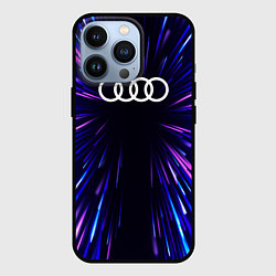 Чехол для iPhone 13 Pro Audi neon energy, цвет: 3D-черный