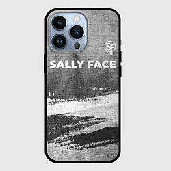 Чехол для iPhone 13 Pro Sally Face - grey gradient посередине, цвет: 3D-черный