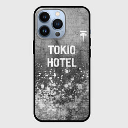 Чехол iPhone 13 Pro Tokio Hotel - grey gradient посередине