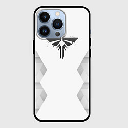 Чехол для iPhone 13 Pro The Last Of Us white poly, цвет: 3D-черный
