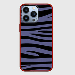 Чехол для iPhone 13 Pro Морские полоски, цвет: 3D-красный