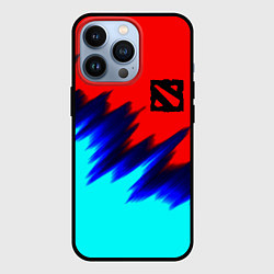Чехол для iPhone 13 Pro Dota краски, цвет: 3D-черный