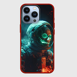 Чехол iPhone 13 Pro Череп космонавта в скафандре