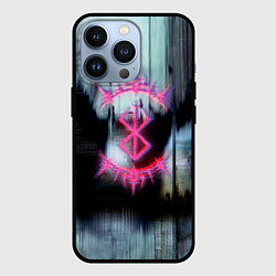 Чехол для iPhone 13 Pro Берсерк в стиле гранж, цвет: 3D-черный