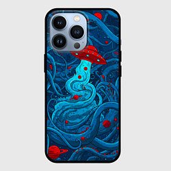 Чехол для iPhone 13 Pro Контакт с хаосом, цвет: 3D-черный