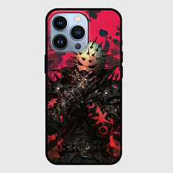 Чехол для iPhone 13 Pro Колючая маска, цвет: 3D-черный