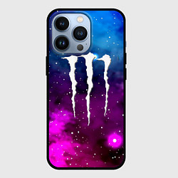 Чехол для iPhone 13 Pro Monster energy neon space, цвет: 3D-черный