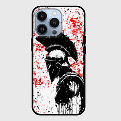 Чехол для iPhone 13 Pro Воин Спарты, цвет: 3D-черный