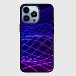 Чехол iPhone 13 Pro Абстрактные волны из сот