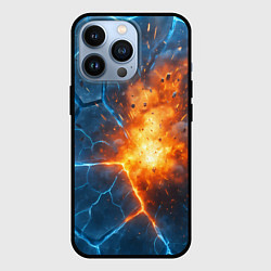 Чехол iPhone 13 Pro Взрыв из объемных плит
