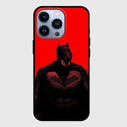 Чехол для iPhone 13 Pro Пугающий Бэтмен, цвет: 3D-черный