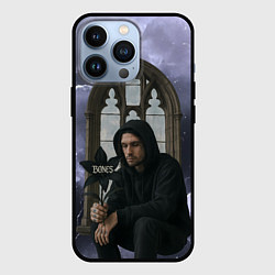 Чехол для iPhone 13 Pro Bones в стиле готики, цвет: 3D-черный