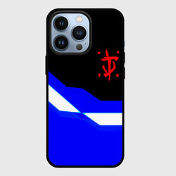 Чехол для iPhone 13 Pro Doom sport geometry, цвет: 3D-черный