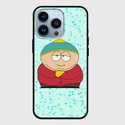 Чехол для iPhone 13 Pro Эрик Картман довольный, цвет: 3D-черный