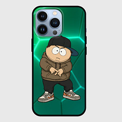 Чехол для iPhone 13 Pro Эрик Картман одет как подросток, цвет: 3D-черный