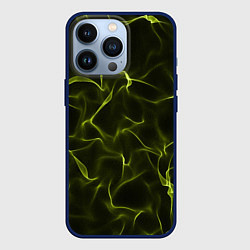 Чехол для iPhone 13 Pro Неоновый фон, цвет: 3D-тёмно-синий