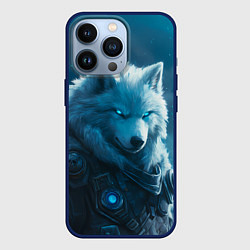 Чехол iPhone 13 Pro Воин волк зимой