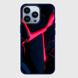 Чехол для iPhone 13 Pro Neon glow, цвет: 3D-тёмно-синий