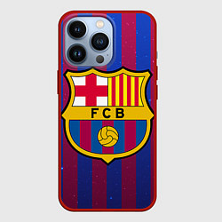 Чехол для iPhone 13 Pro Barcelona, цвет: 3D-красный