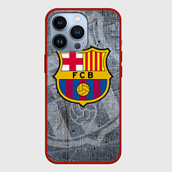 Чехол для iPhone 13 Pro Barcelona, цвет: 3D-красный