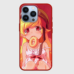 Чехол для iPhone 13 Pro Ошино Шинобу, цвет: 3D-красный