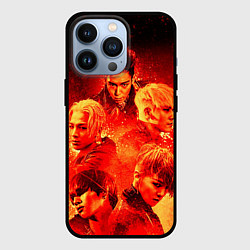 Чехол для iPhone 13 Pro Big Bang: Flame Boys, цвет: 3D-черный