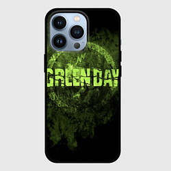 Чехол для iPhone 13 Pro Green Day: Acid Voltage, цвет: 3D-черный