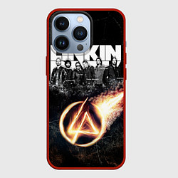 Чехол для iPhone 13 Pro Linkin Park: Comet, цвет: 3D-красный