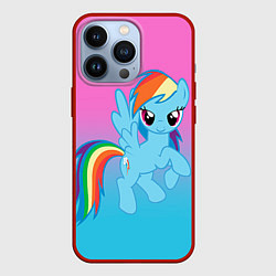 Чехол для iPhone 13 Pro My Little Pony, цвет: 3D-красный