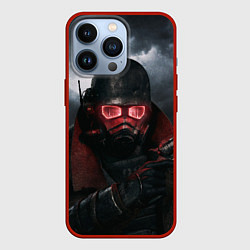 Чехол для iPhone 13 Pro Fallout: New Vegas, цвет: 3D-красный