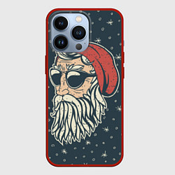 Чехол iPhone 13 Pro Санта хипстер