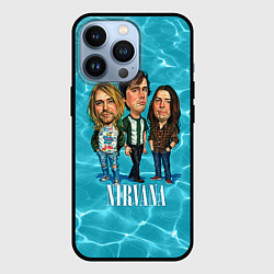Чехол для iPhone 13 Pro Nirvana: Water, цвет: 3D-черный