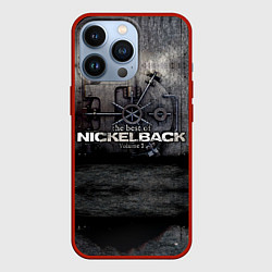 Чехол для iPhone 13 Pro Nickelback Repository, цвет: 3D-красный