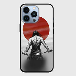 Чехол для iPhone 13 Pro Ярость самурая, цвет: 3D-черный
