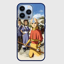Чехол для iPhone 13 Pro Легенда об Аанге, цвет: 3D-тёмно-синий