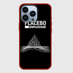Чехол для iPhone 13 Pro Placebo: Unplugged, цвет: 3D-красный