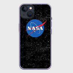 Чехол для iPhone 14 Plus NASA: Endless Space, цвет: 3D-серый
