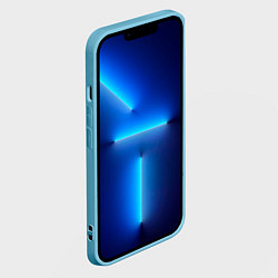 Чехол для iPhone 14 Plus Приключения ДжоДжо, цвет: 3D-голубой — фото 2