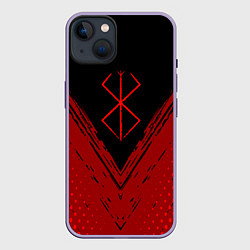 Чехол для iPhone 14 Plus Berserk - Берсерк, цвет: 3D-серый
