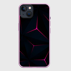Чехол для iPhone 14 Plus Неоновые Плиты, цвет: 3D-сиреневый
