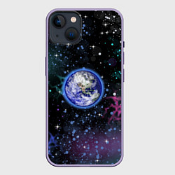 Чехол для iPhone 14 Plus Невесомость, цвет: 3D-серый