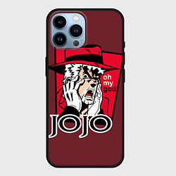 Чехол для iPhone 14 Pro Max Приключения ДжоДжо, цвет: 3D-черный