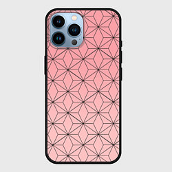 Чехол для iPhone 14 Pro Max NEZUKO KAMADO, цвет: 3D-черный