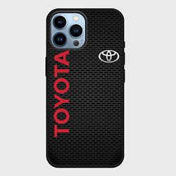 Чехол для iPhone 14 Pro Max TOYOTA, цвет: 3D-черный