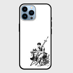 Чехол для iPhone 14 Pro Max Berserk, цвет: 3D-черный